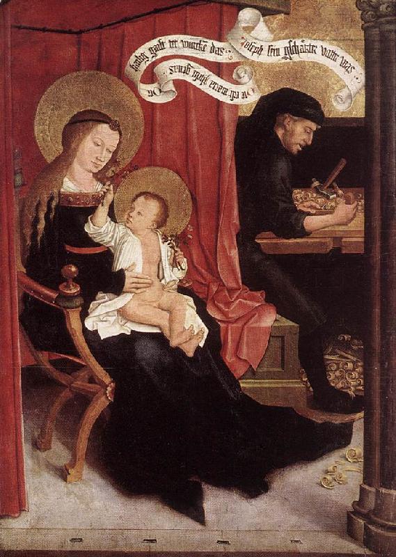 STRIGEL, Bernhard Holy Family et France oil painting art